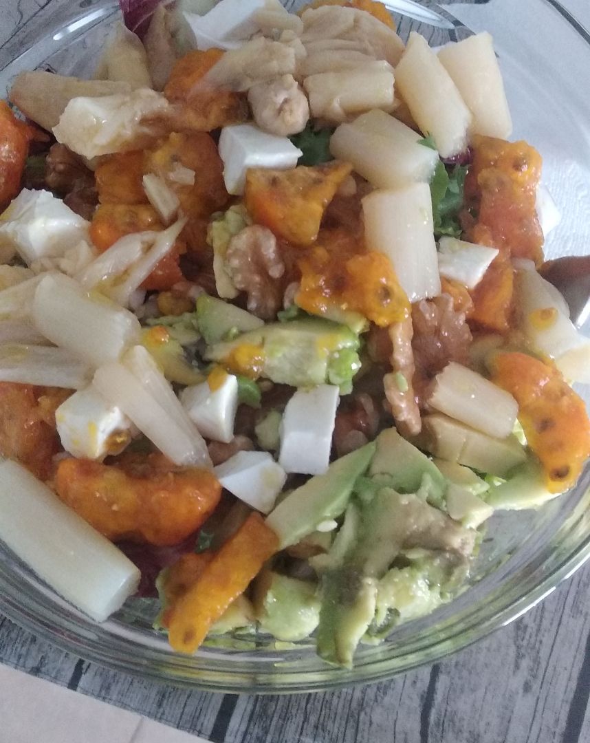 Ensalada con brevas Ensalada con brevas