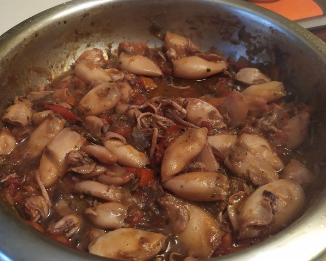 Chipirones en salsa Chipirones en salsa