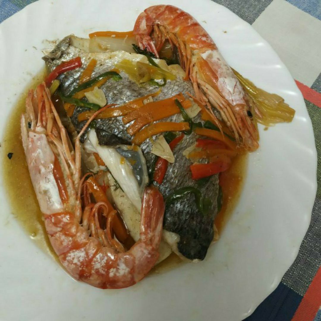 Dorada en papillote Dorada en papillote