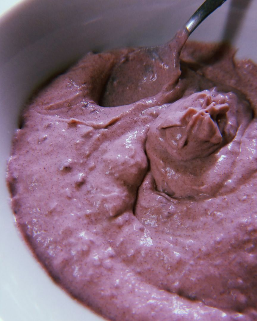 Frosting de mora 💜 Paso 2 Frosting de mora 💜 Paso 2