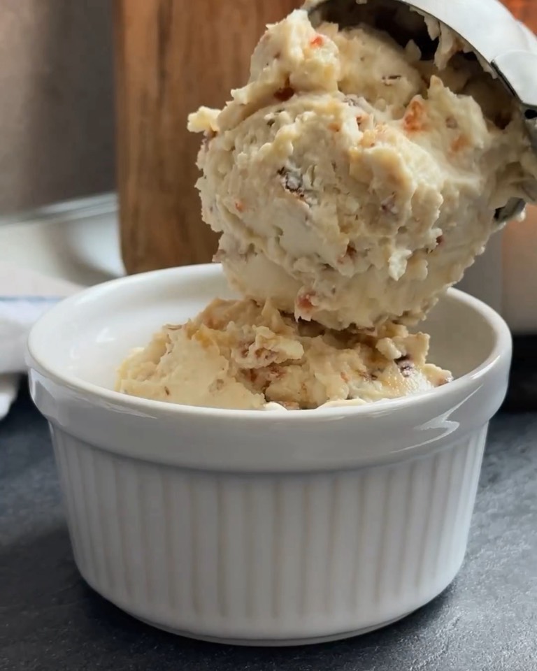 Helado de dátiles alto en proteínas Helado de dátiles alto en proteínas