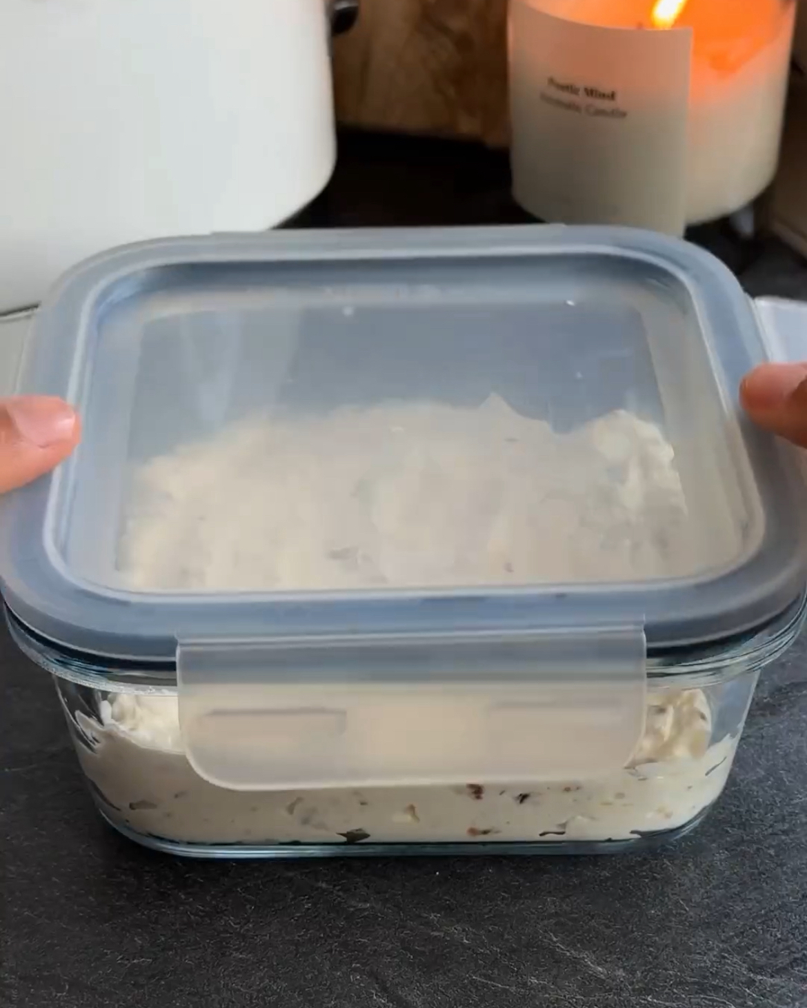 Helado de dátiles alto en proteínas Paso 1 Helado de dátiles alto en proteínas Paso 1