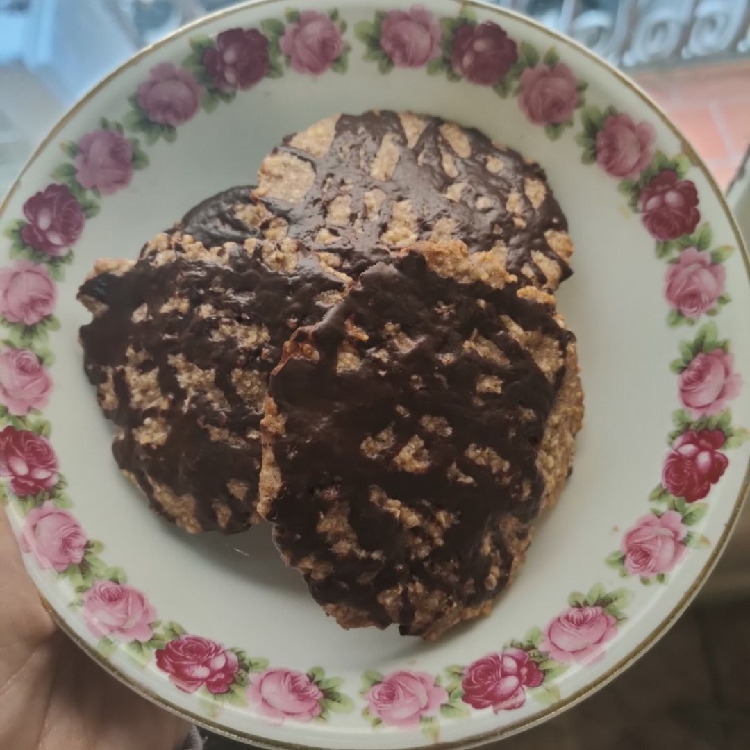 Galletas de avena y chocolate