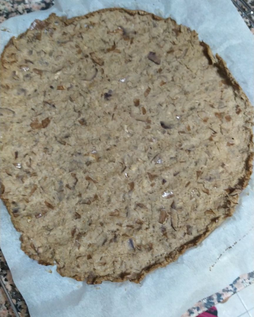 Pizza base berenjena Paso 2 Pizza base berenjena Paso 2