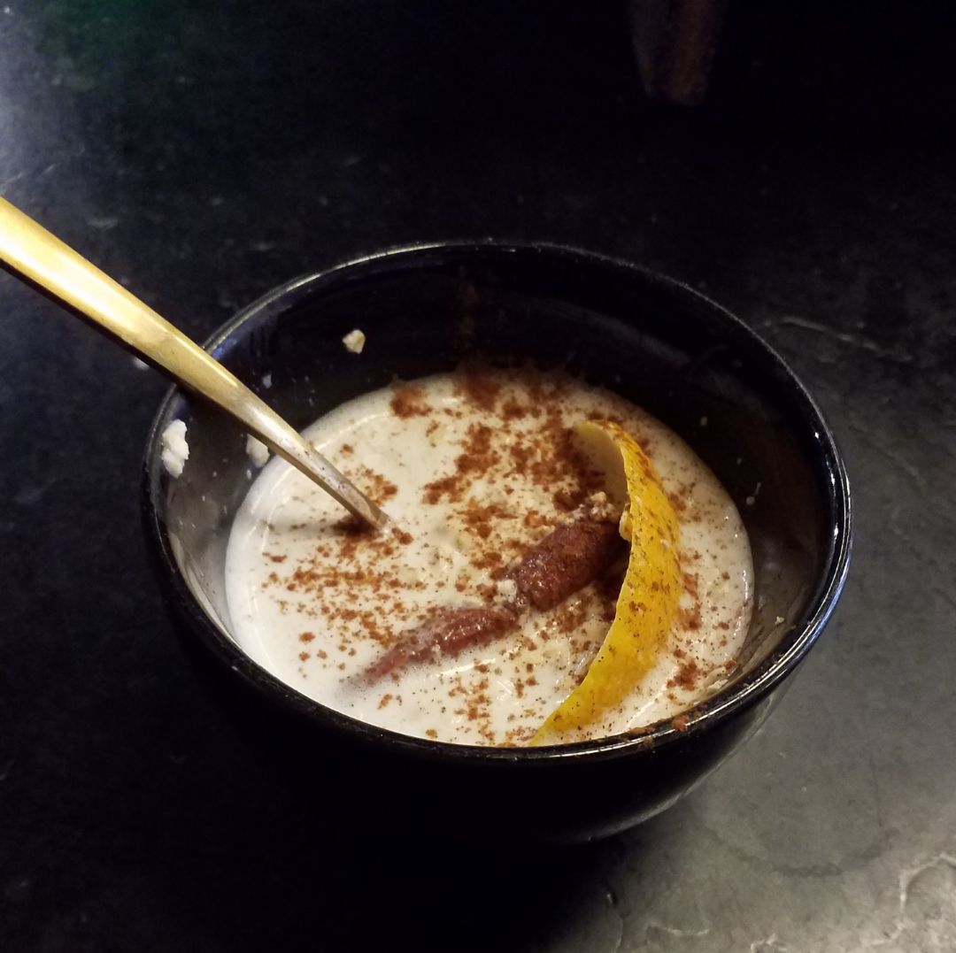 Porridge con canela y limón Porridge con canela y limón