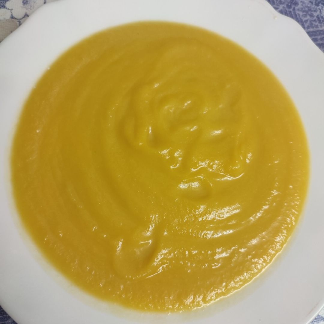 Crema de calabaza y calabacín 🎃🥒 Crema de calabaza y calabacín 🎃🥒
