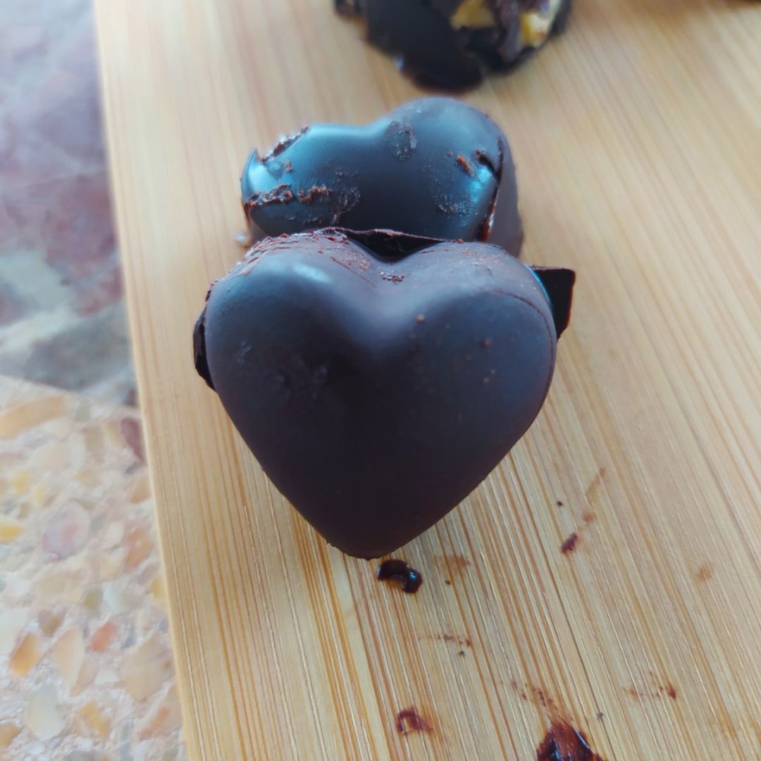 🔥 BOMBONES RELLENOS DE CHOCOHUETE Y PLÁTANO🔥