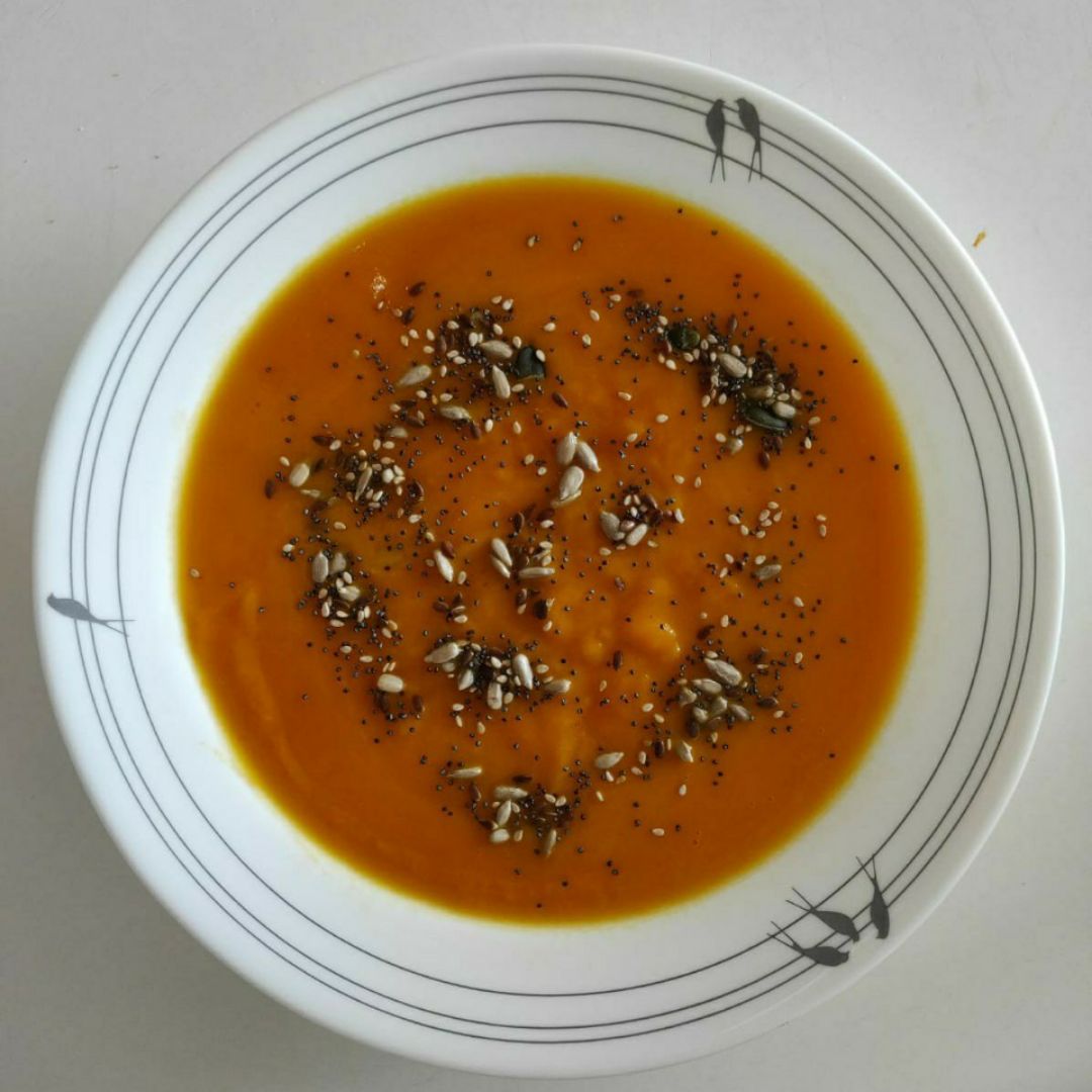Crema de calabaza y zanahoria Crema de calabaza y zanahoria