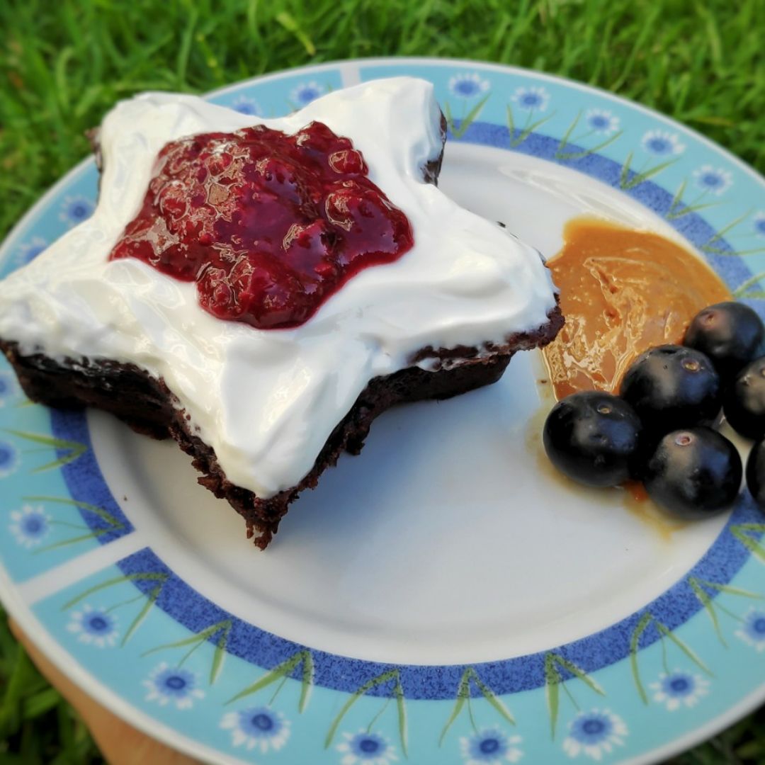 Brownie al microondas