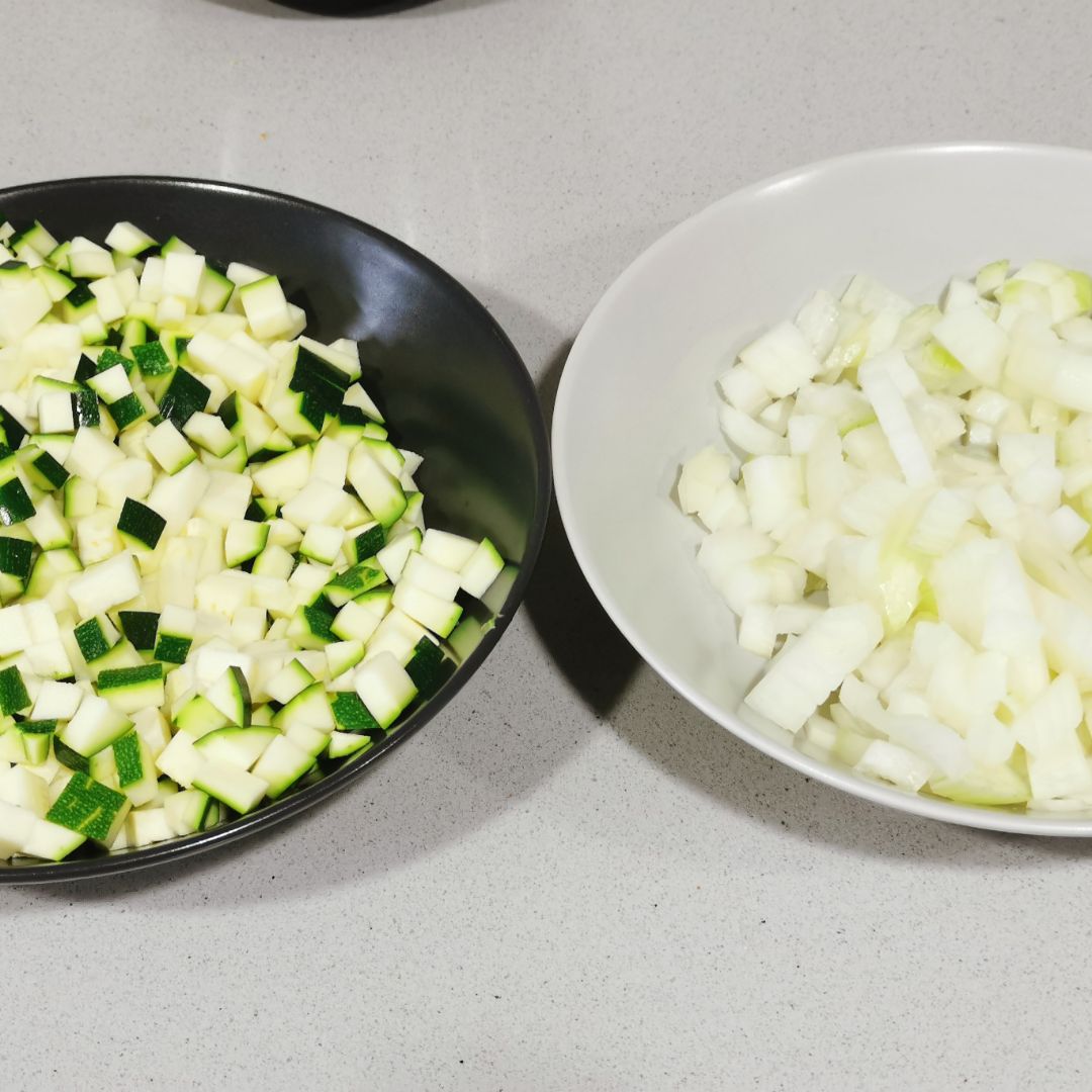 Quiche de Calabacin. Paso 0 Quiche de Calabacin. Paso 0