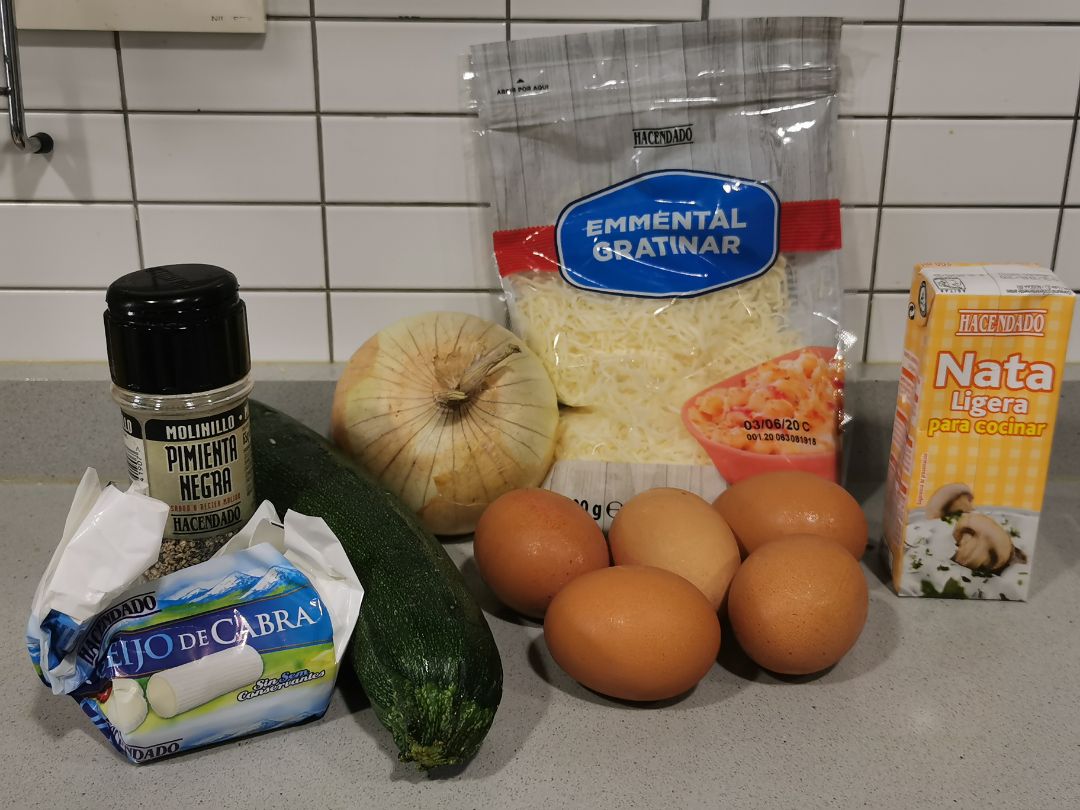Quiche de Calabacin. Paso 4 Quiche de Calabacin. Paso 4