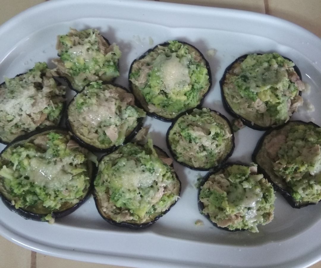 Berenjenitas de brócoli