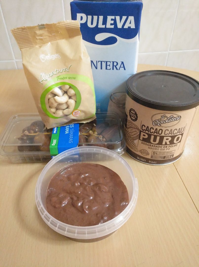 Nocilla de anacardos Nocilla de anacardos