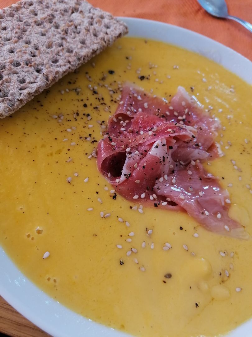 Puré de Verduras con jamón Puré de Verduras con jamón