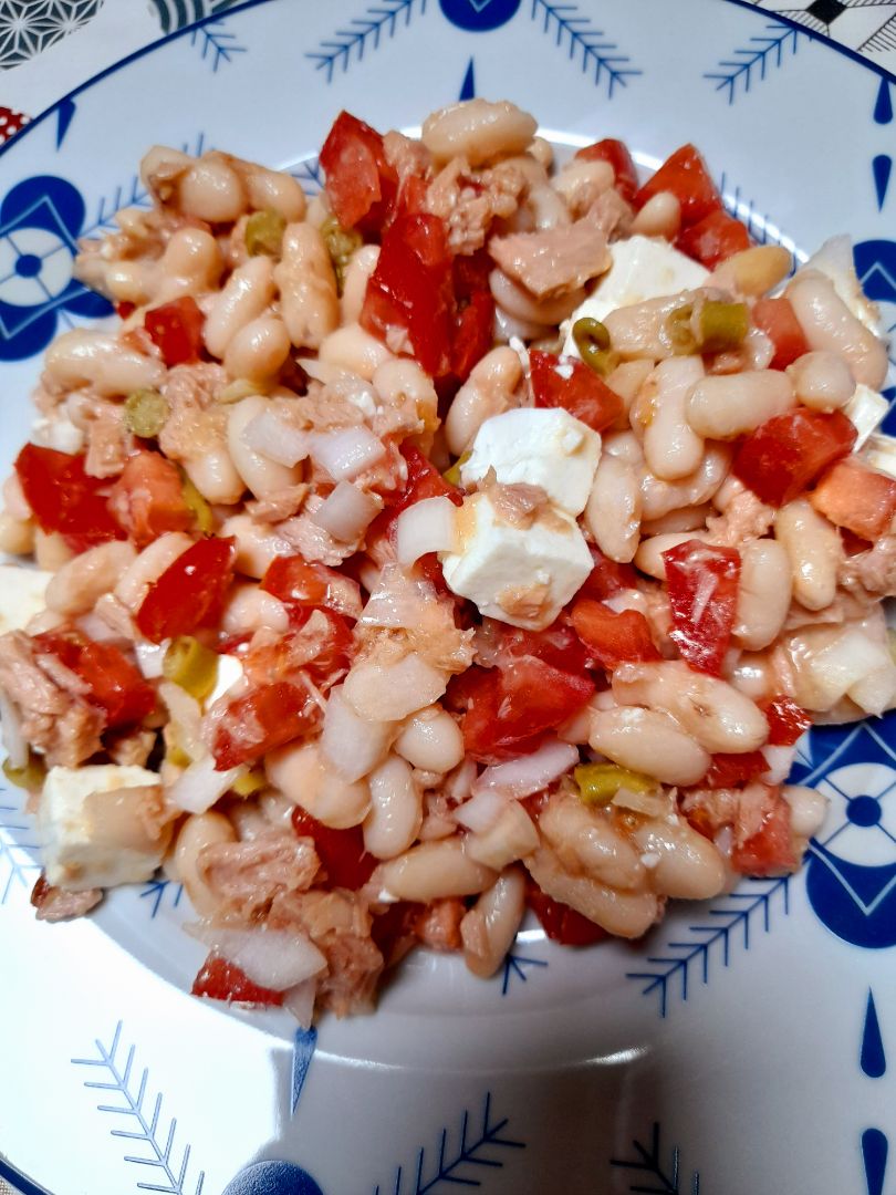 Ensalada fresca de alubias Ensalada fresca de alubias
