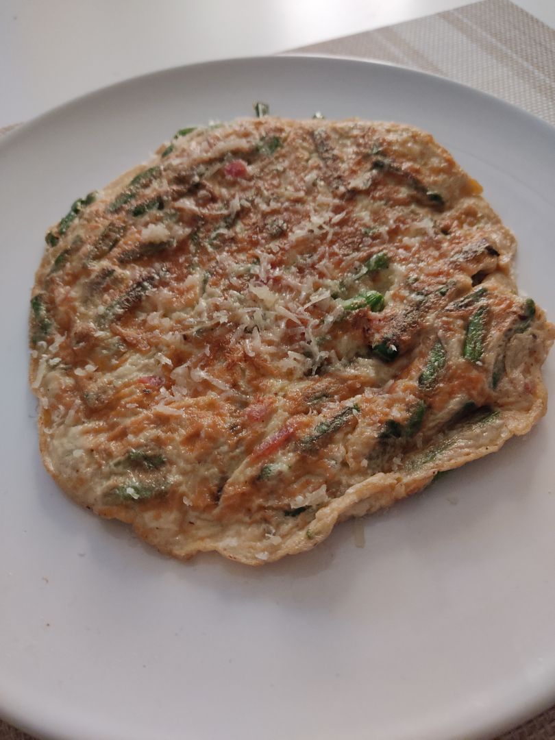 Tortilla de espárragos Tortilla de espárragos