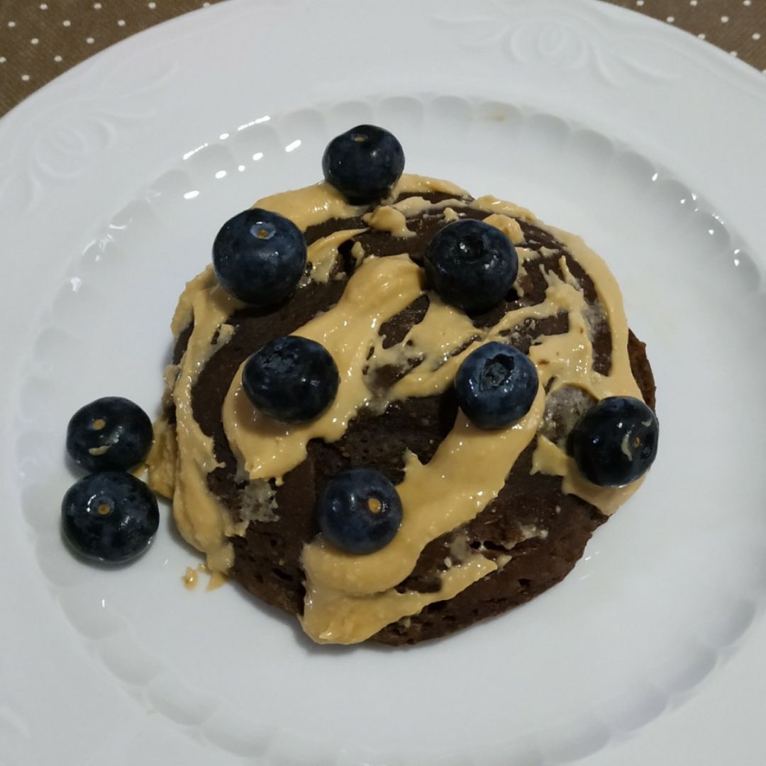 Bizcocho de chocolate al microondas 🍫😋 Bizcocho de chocolate al microondas 🍫😋