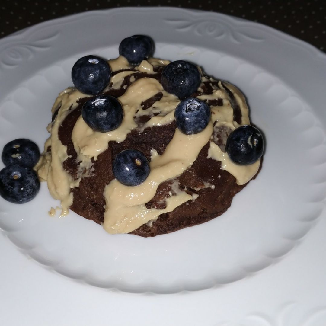 Bizcocho de chocolate al microondas 🍫😋 Paso 2 Bizcocho de chocolate al microondas 🍫😋 Paso 2