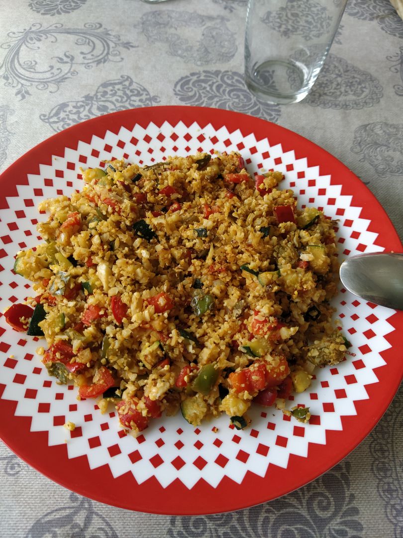 Colirroz con verduras Colirroz con verduras