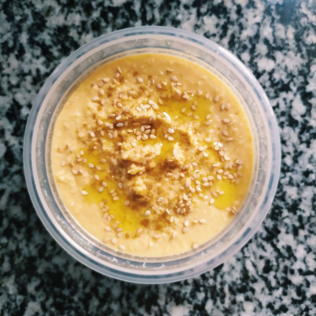Hummus de garbanzos Hummus de garbanzos