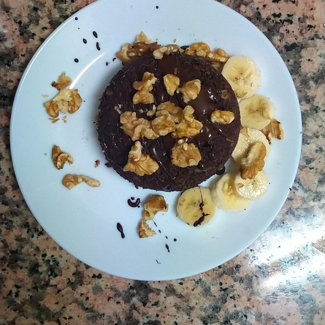 Galleta de avena al microondas Galleta de avena al microondas