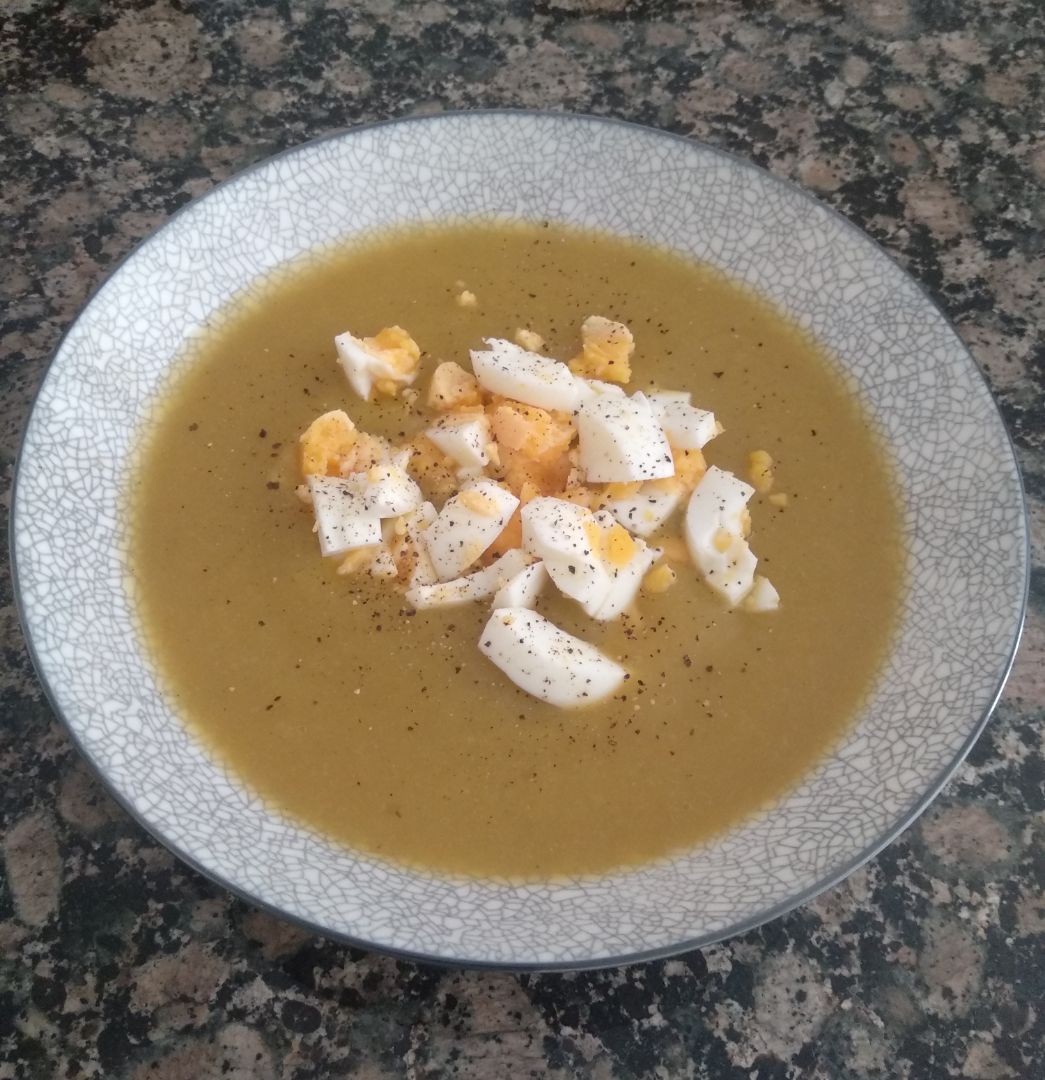 Crema calabacín y zanahoria Crema calabacín y zanahoria