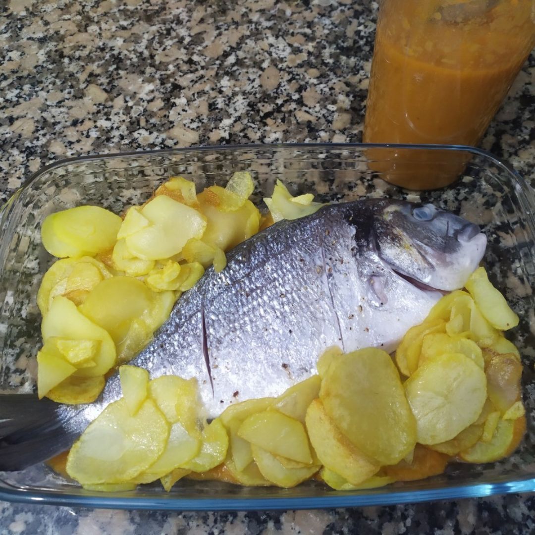 Dorada al horno Paso 5 Dorada al horno Paso 5