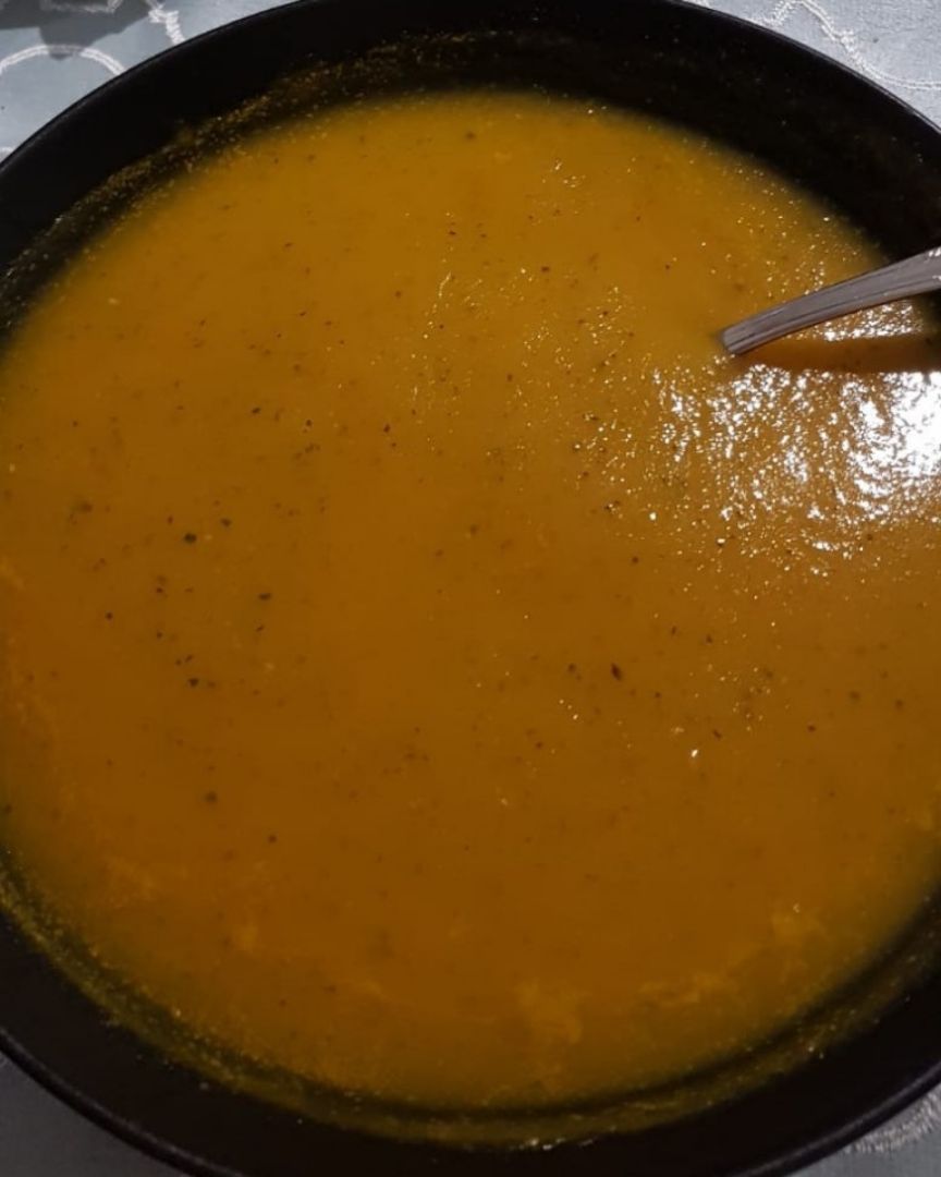 Puré de calabaza, zanahoria y calabacín