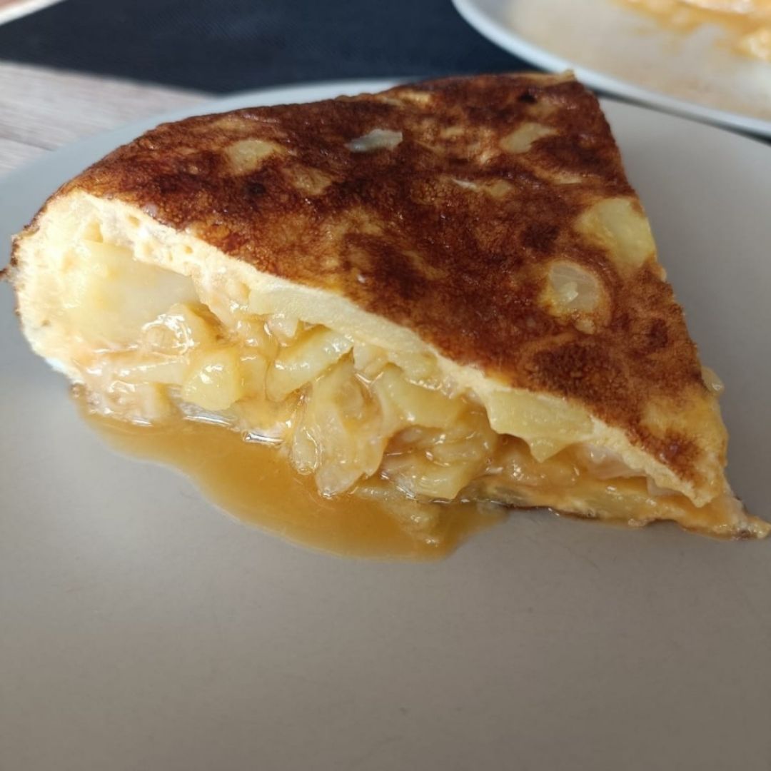 Tortilla de patatas fit 🍽️ Paso 6 Tortilla de patatas fit 🍽️ Paso 6