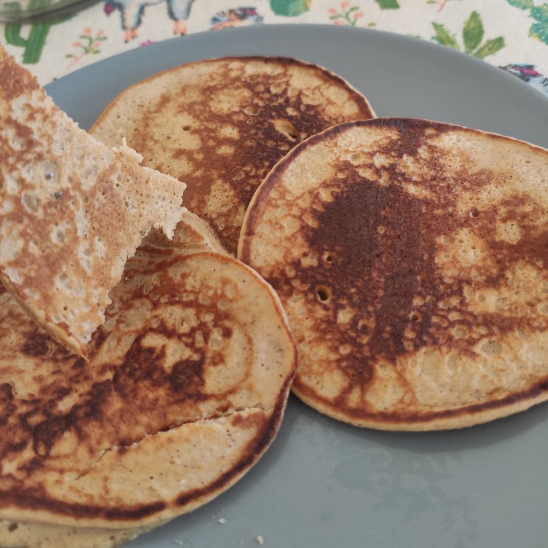 Tortitas de manzana y avena Tortitas de manzana y avena