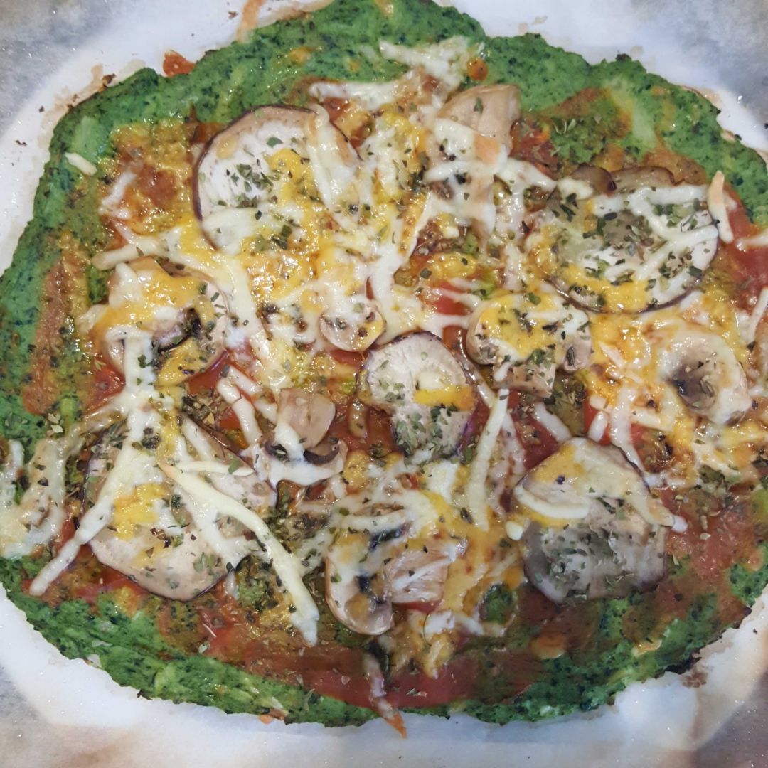 Pizza de brócoli Pizza de brócoli