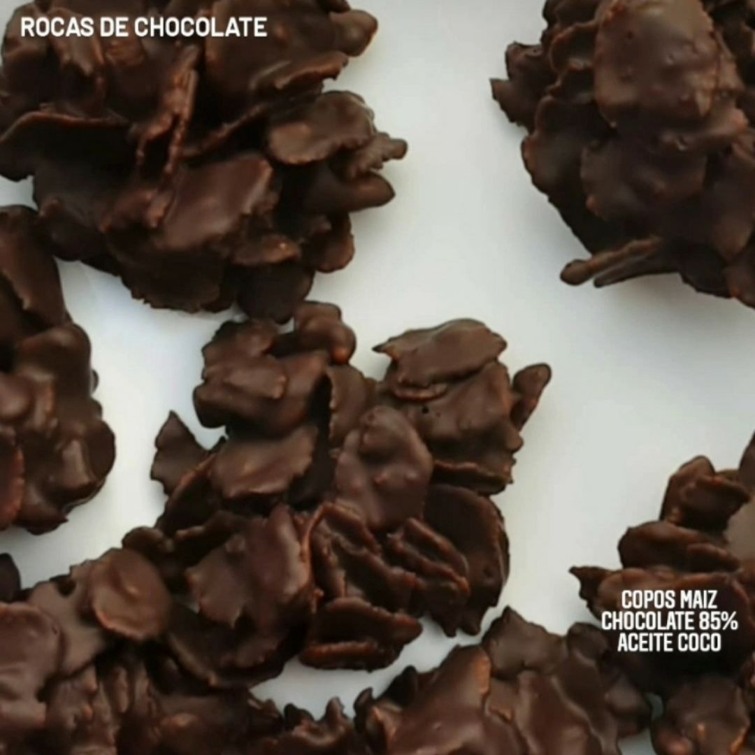 Rocas de chocolate Rocas de chocolate