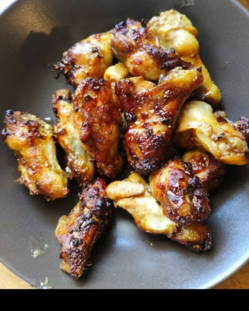 Muslos de pollo a la mostaza Muslos de pollo a la mostaza
