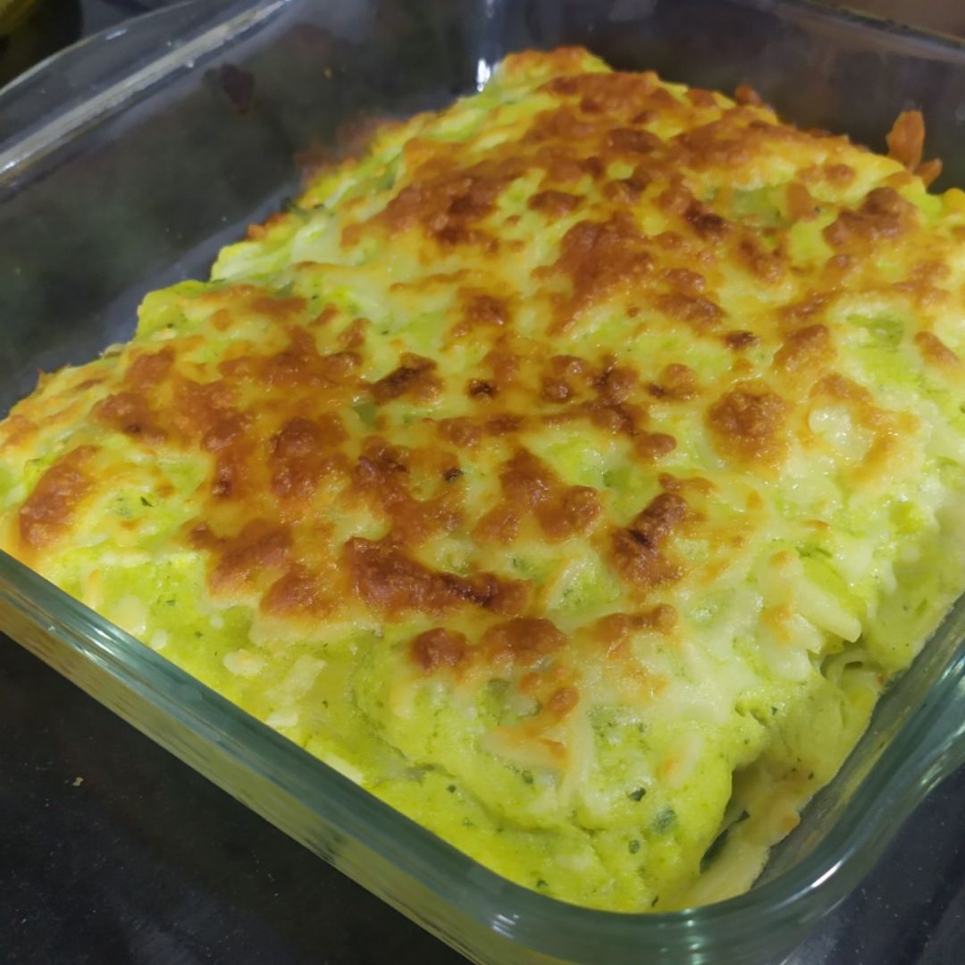 Lasaña espinacas y atun con bechamel calabacin Paso 2 Lasaña espinacas y atun con bechamel calabacin Paso 2