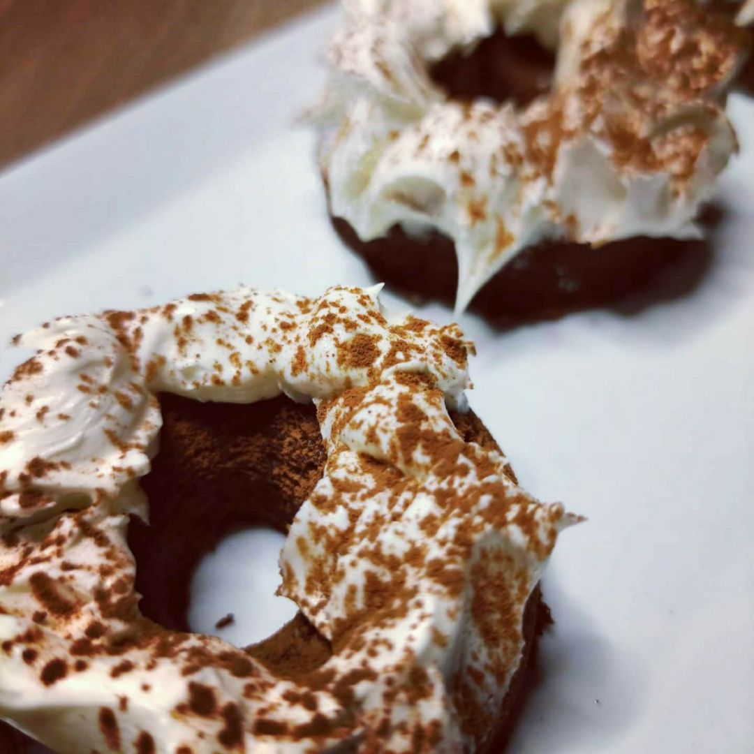 🍩 Donuts de tiramisu Paso 2 🍩 Donuts de tiramisu Paso 2