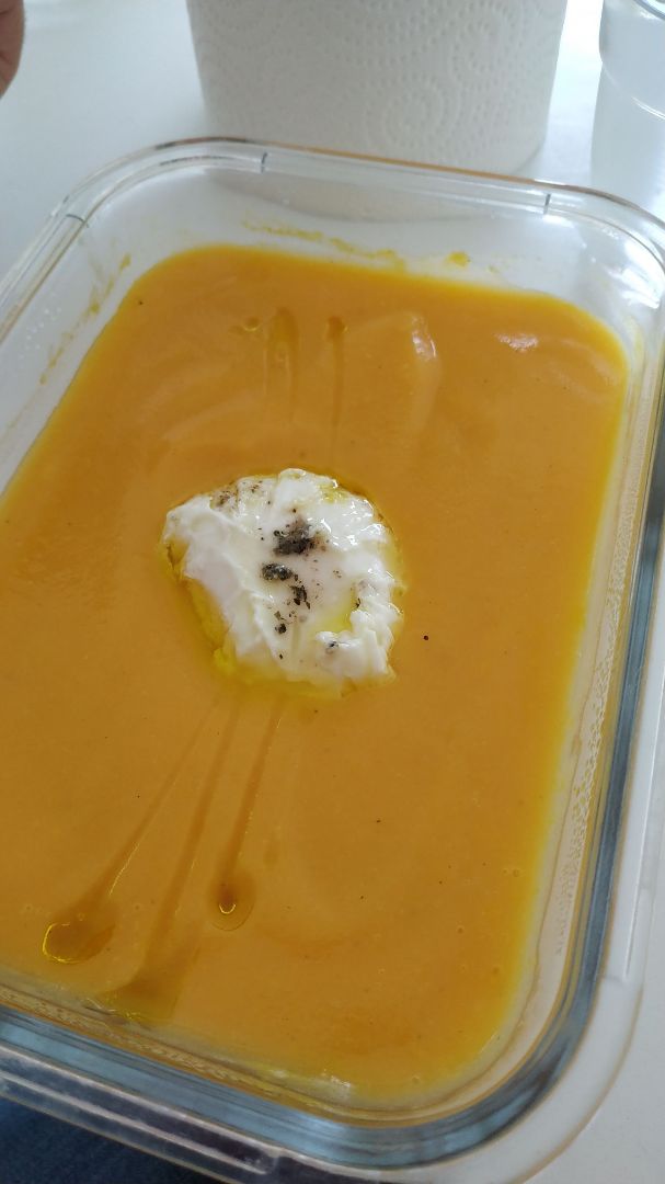 Puré de zanahoria