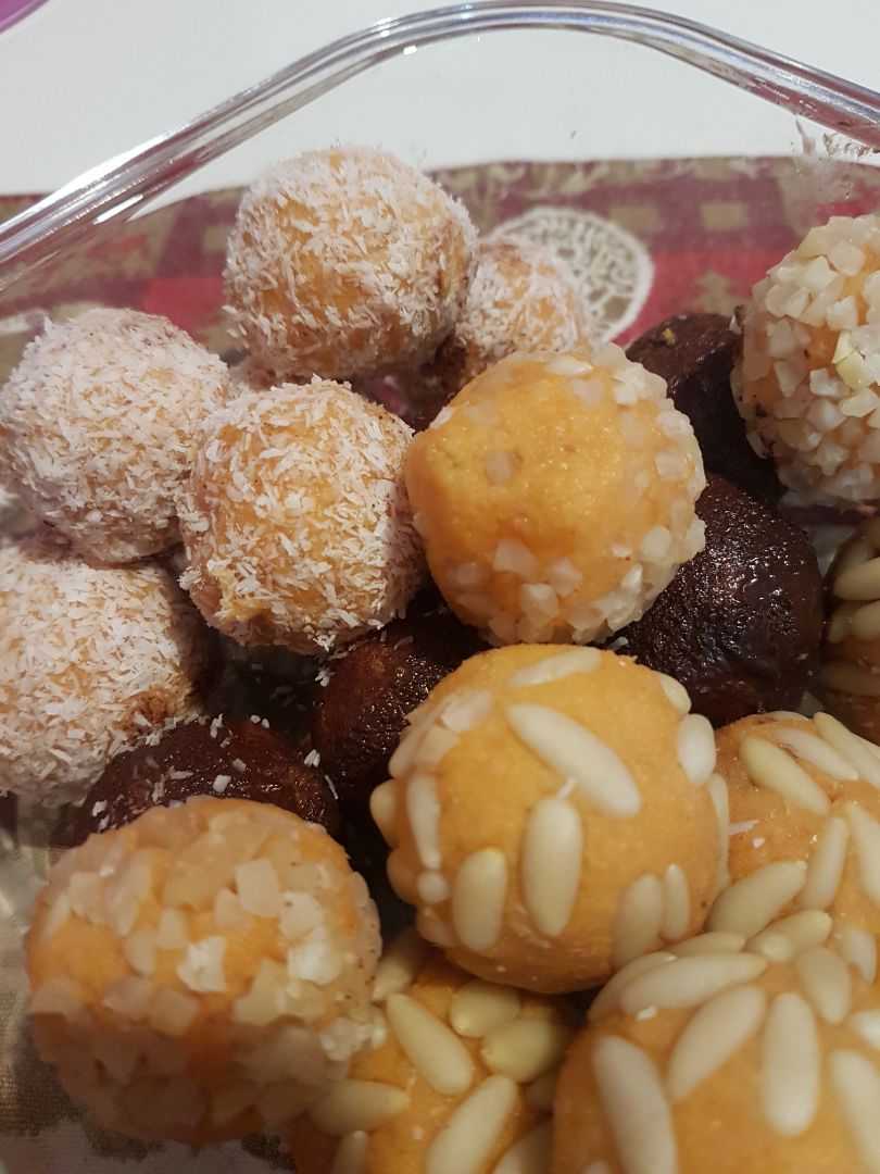 Panellets de boniato Panellets de boniato