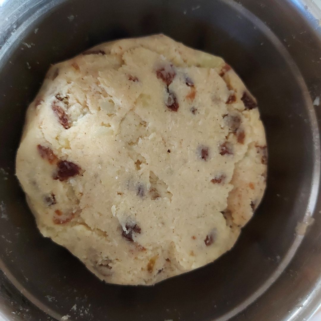 Galletas de patata y pasas Paso 3 Galletas de patata y pasas Paso 3