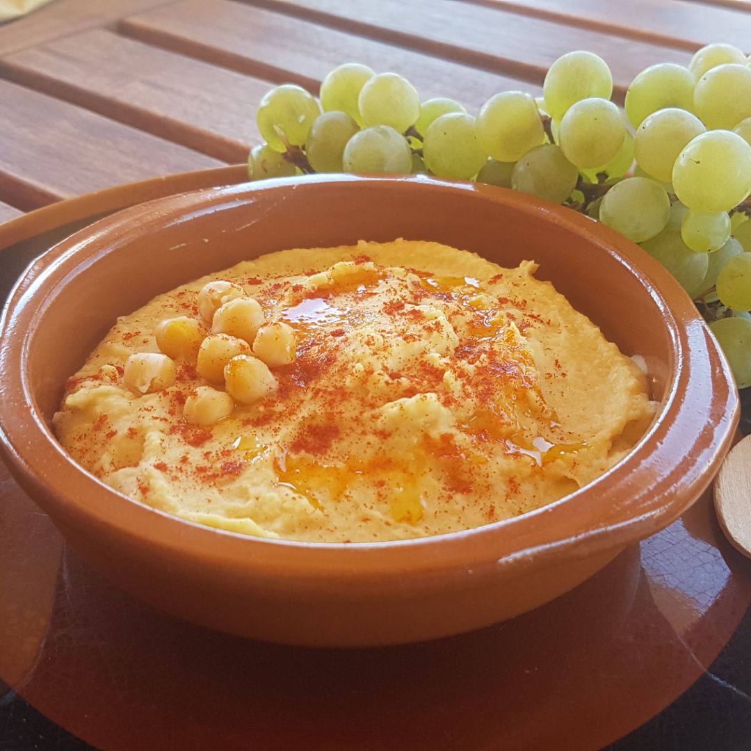 Hummus de garbanzos 😋 Hummus de garbanzos 😋