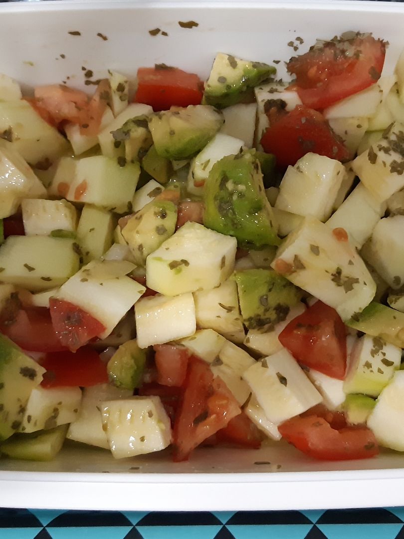 Ensalada de calabacines. Ensalada de calabacines.