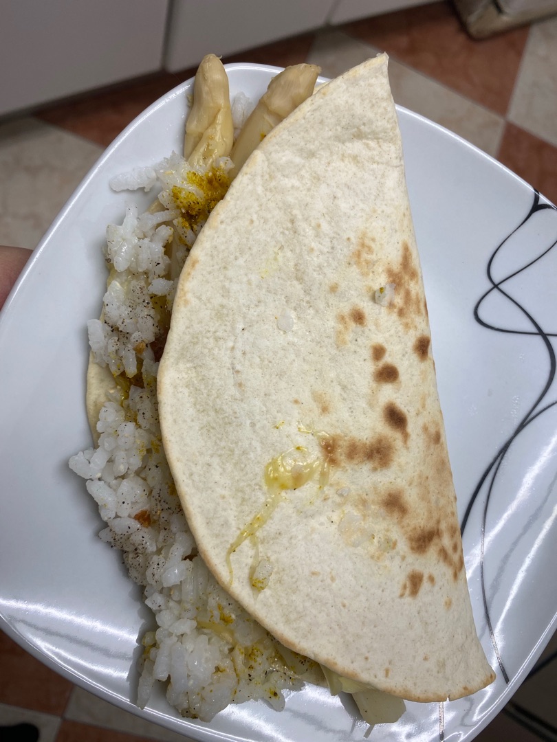 Taco vegetariano