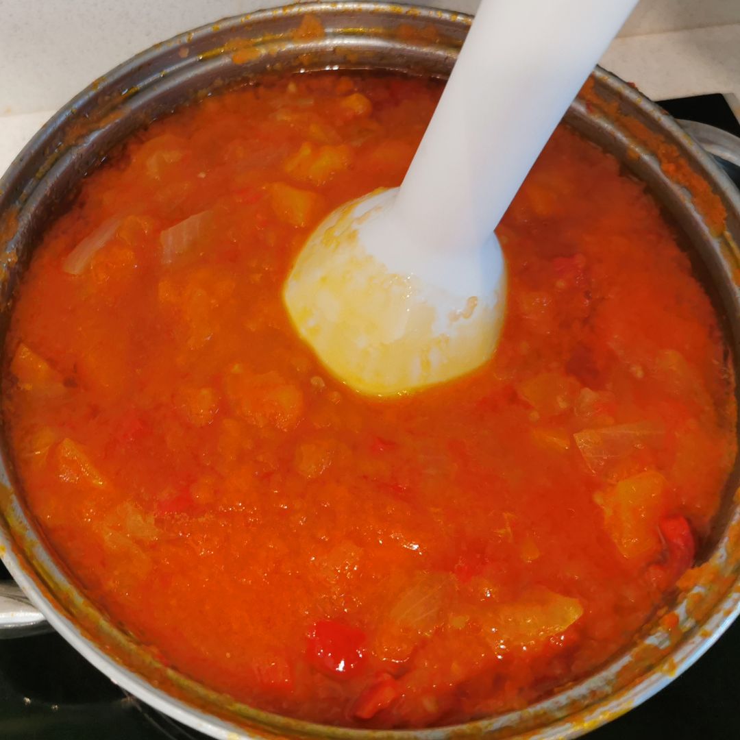 Salsa de tomate natural Paso 3 Salsa de tomate natural Paso 3