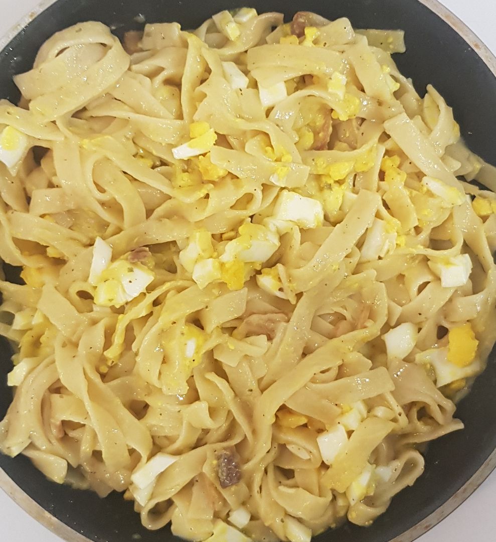 Espaguetis al estilo de Amama Viti Espaguetis al estilo de Amama Viti