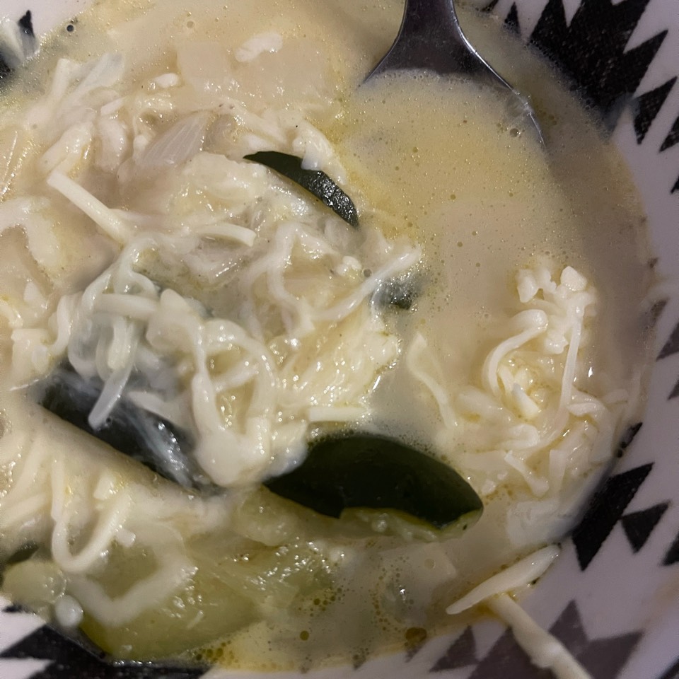 Sopa de calabacin Sopa de calabacin