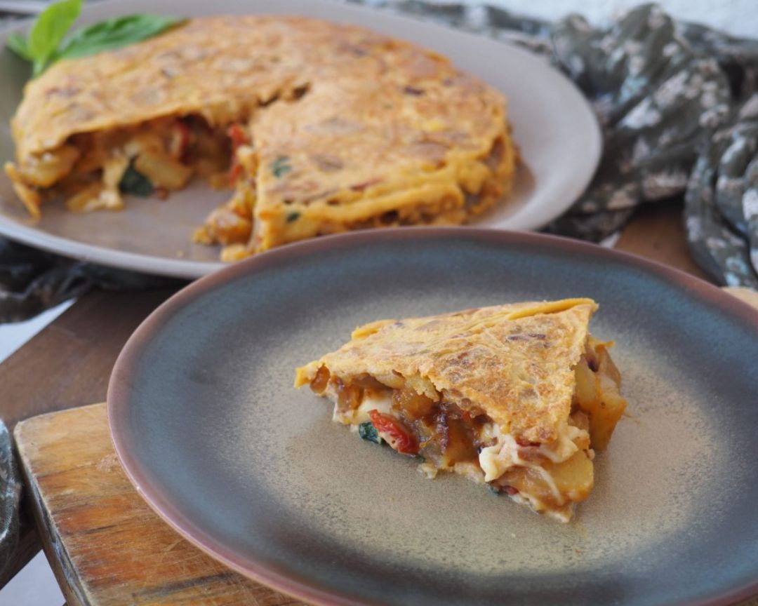 TORTILLA CON AIRE DE ITALIA TORTILLA CON AIRE DE ITALIA