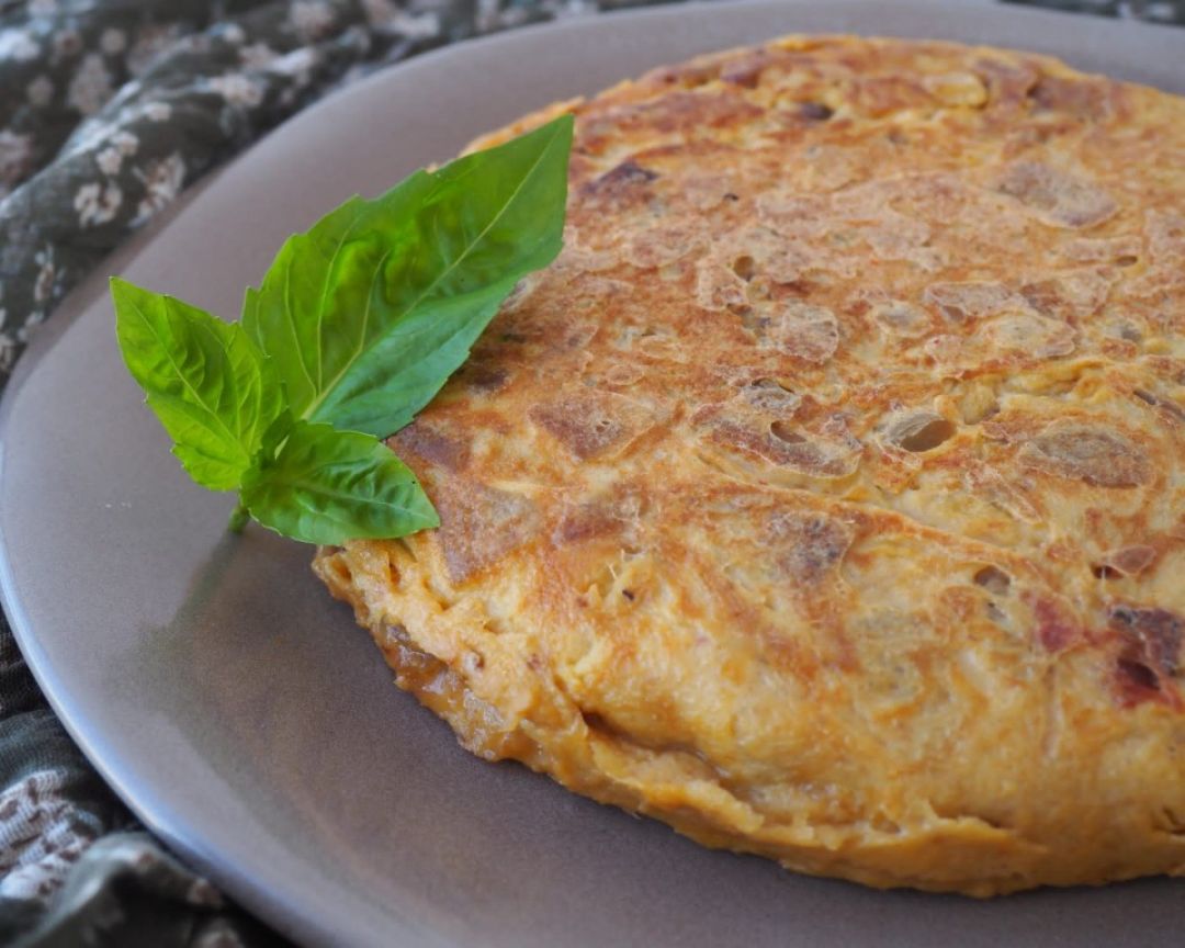 TORTILLA CON AIRE DE ITALIA Paso 9 TORTILLA CON AIRE DE ITALIA Paso 9