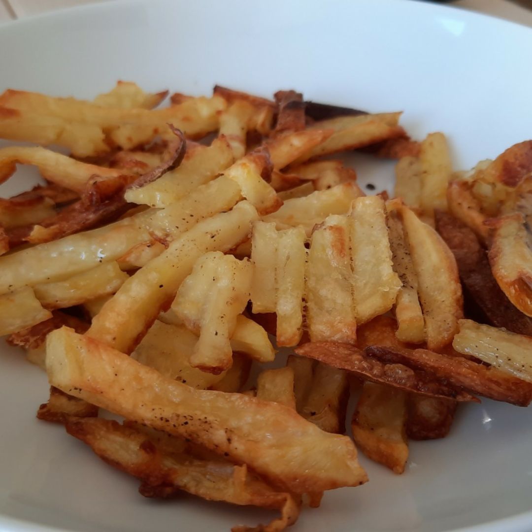 Hamburguesa y patatas 100% RF 🍔🍟 Paso 1 Hamburguesa y patatas 100% RF 🍔🍟 Paso 1