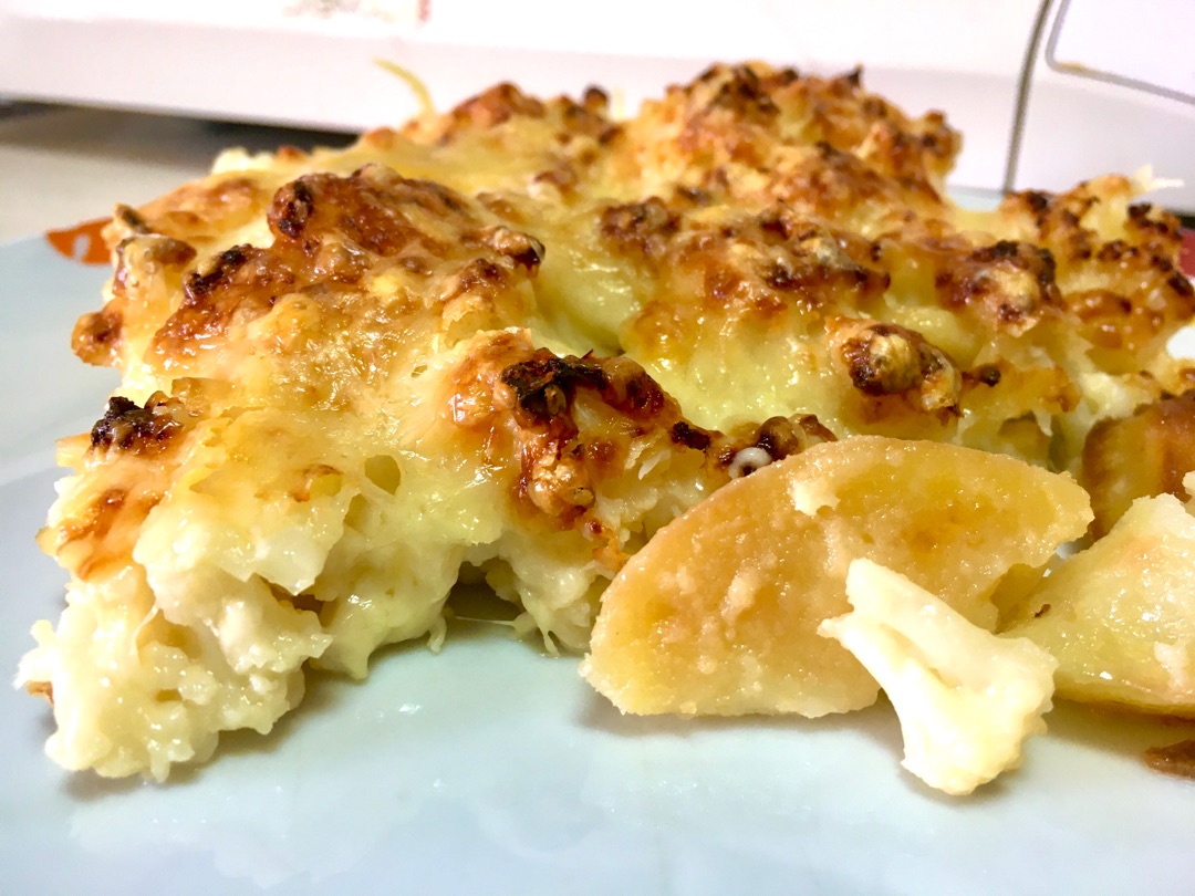 Coliflor al horno con patata.Step 0