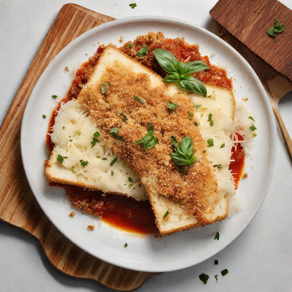 Tofu parmesano Tofu parmesano