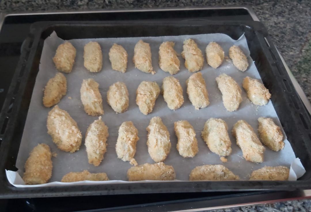 Croquetas de brócoli y pollo. Paso 2 Croquetas de brócoli y pollo. Paso 2